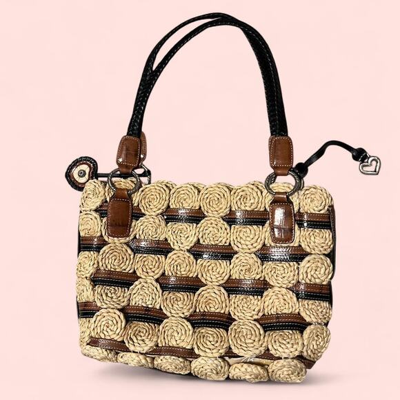 Brighton tan and brown woven - Picture 1 of 4